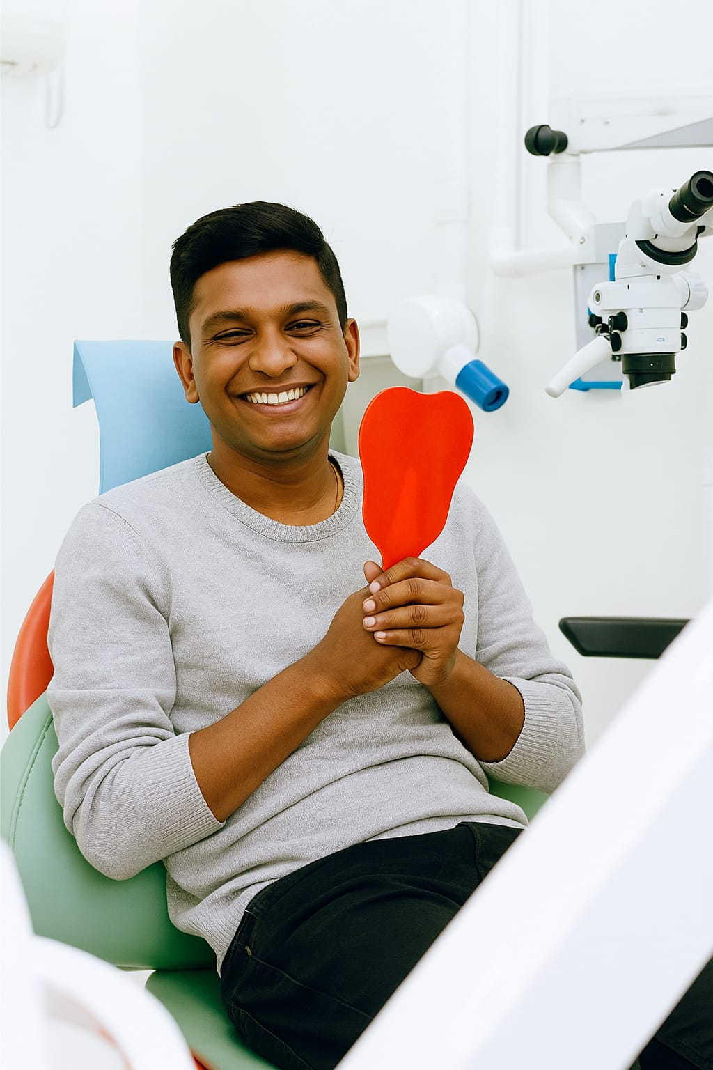 Teeth whitening at Dr. Rahul Sepany's Dental Studio